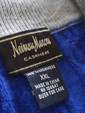 100 percent cashmere men's zip neck pullover